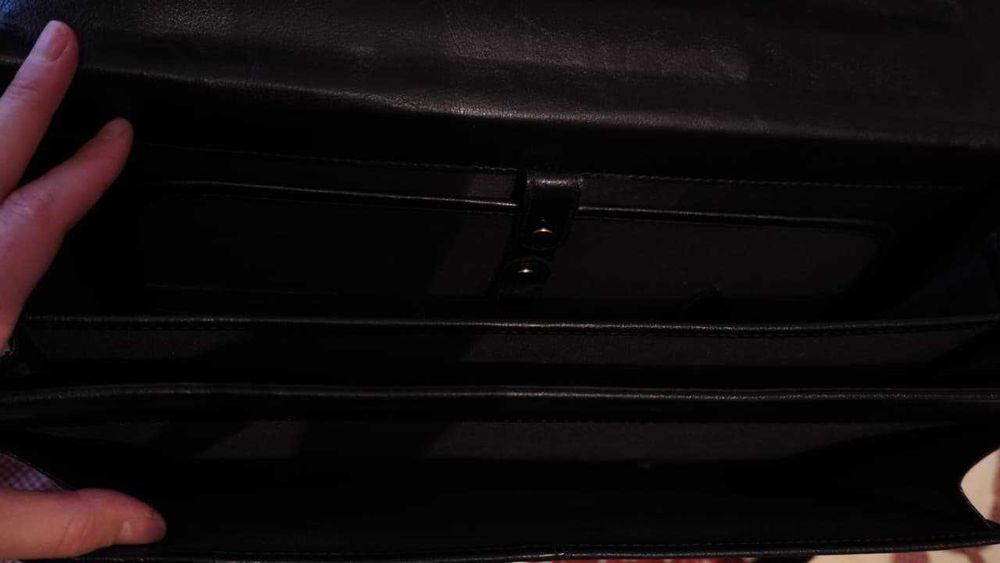 Діловий портфель шкіряний