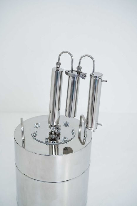 Аппарат дистиляційний СТАНДАРТ 50л. з двома сухопарниками Бімбер