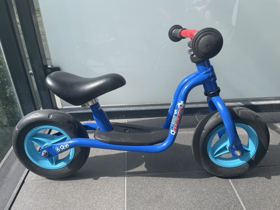 Rower biegowy PUKY niebieski – lekki i wygodny dla dziecka