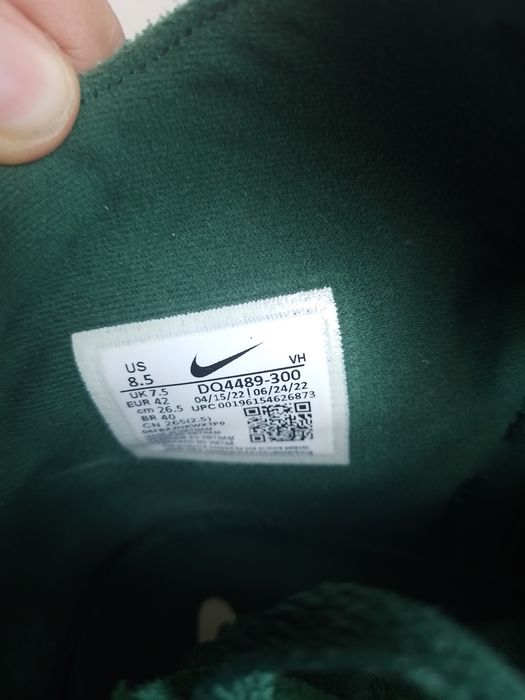 Buty Nike SB dunk high gorge green 42 jak nowe