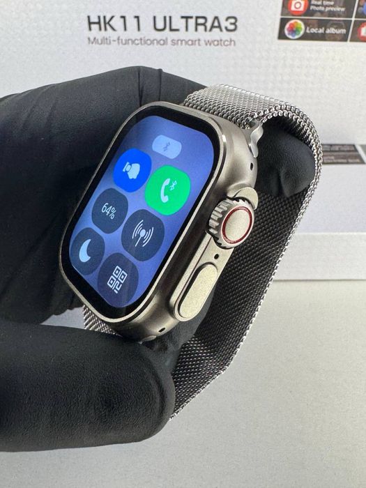 Новейшие Смарт часы Ultra 3 Smart watch HK11 series 11 (gen.7) AMOLED