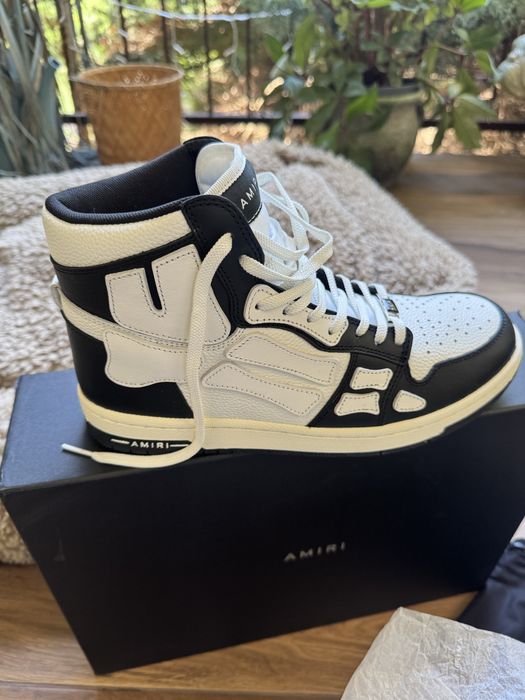 Unikatowe Buty Amiri „Skel Top HI”