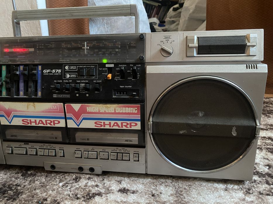 Магнитофон Sharp gf - 575 Stereo Radio Cassette
