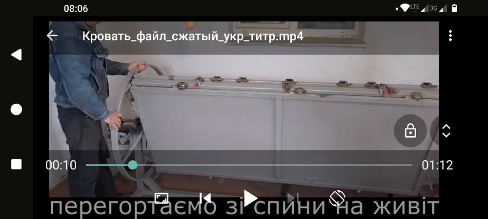Уникальная Кровать медицинская функциональная противопролежневая