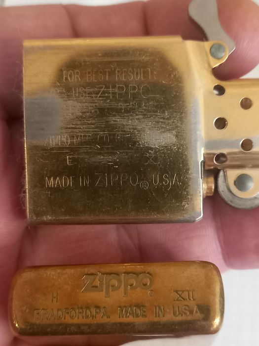 Зажигалка Запальничка Zippo Брелок Mal-ro Texas SOLID BRASS кремни