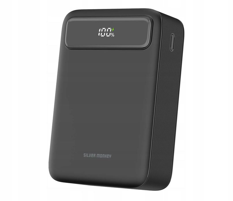 Павербанк Silver Monkey Powerbank 20.000mAh USB-A USB-C PD 22,5W