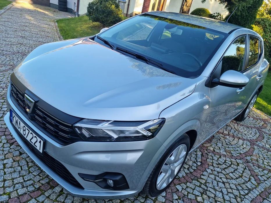 Dacia Sandero KLIMATYZACJA! Zarejestrowany*Bogate wyposażenie*Czujniki parkowania!