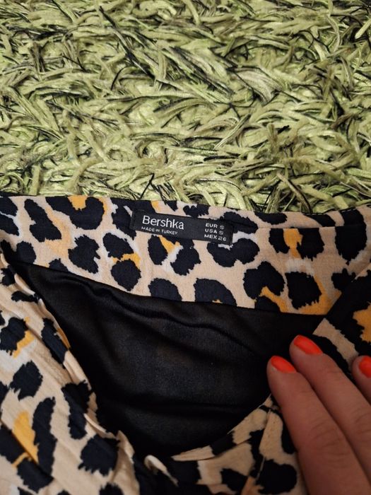 Spódnica mini panterka 36 rozmiar