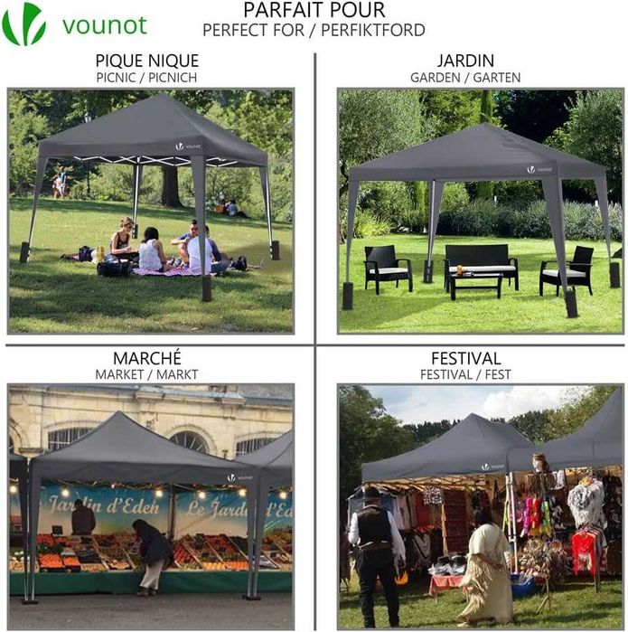 VOUNOT Altana składana 3x3m