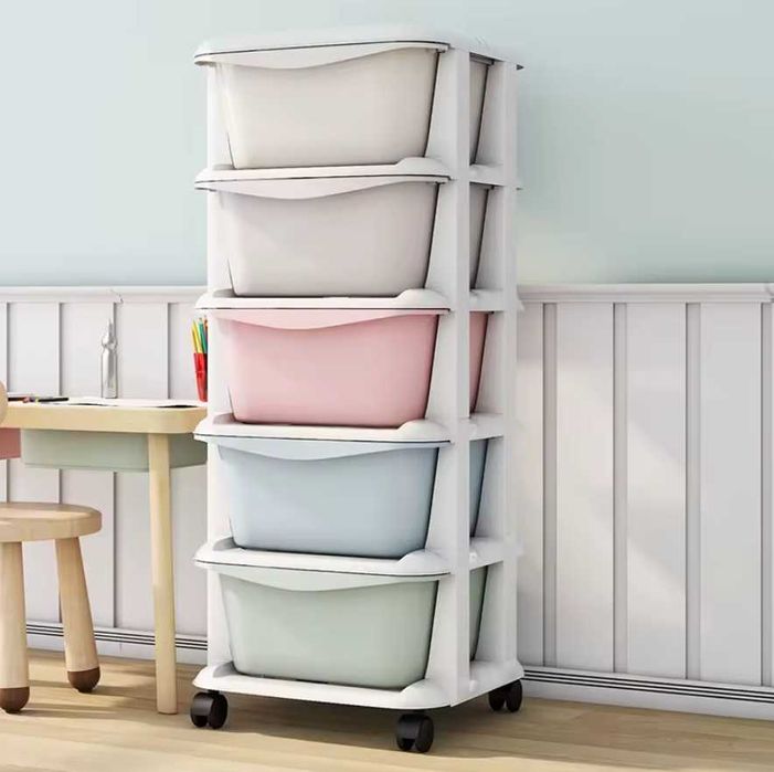 Стелаж органайзер пластиковий шкаф комод ящики для зберігання