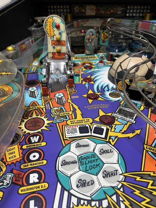 Flipper BALLY campeonato mundo Futebol