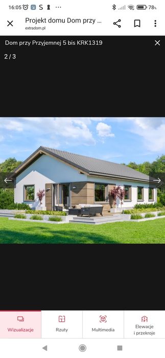 Projekt domu parterowego