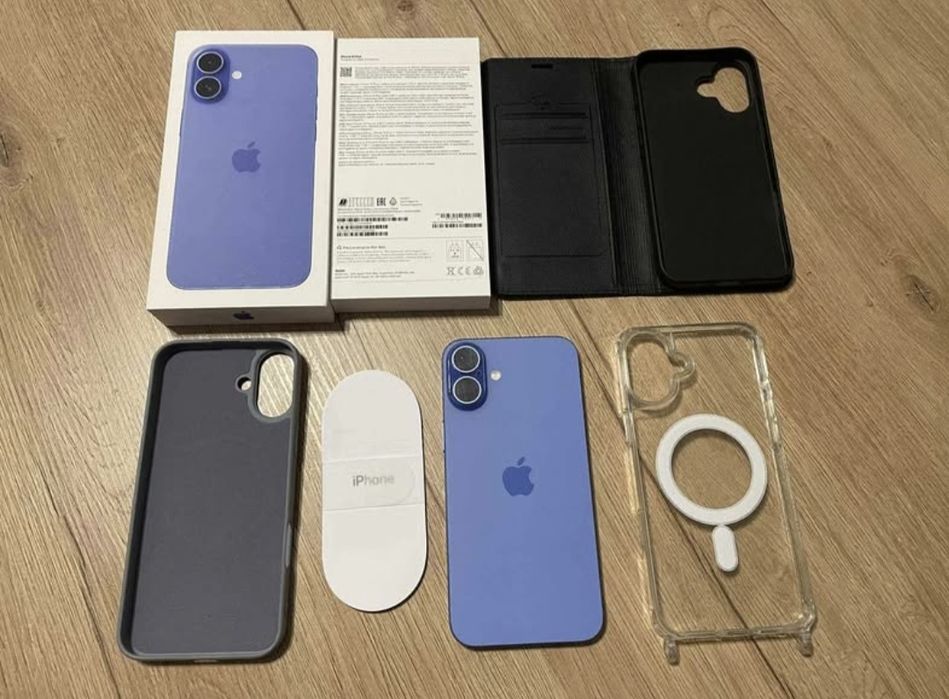 iPhone 16 plus + dowód zakupu + gwarancja - stan idealny.