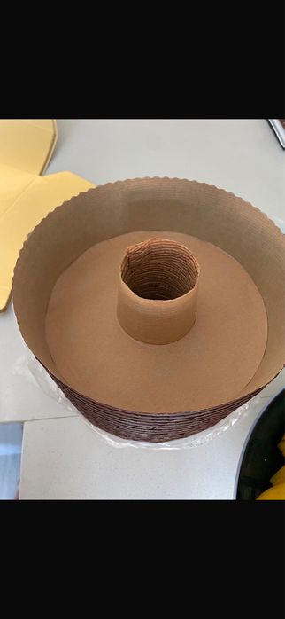 Embalagem de brigadeiros e bolo