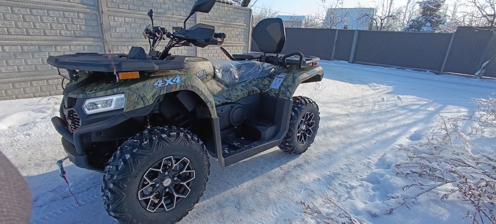 Квадроцикл новий RAPTOR 450L 4х4 EFI EPS. 2026г