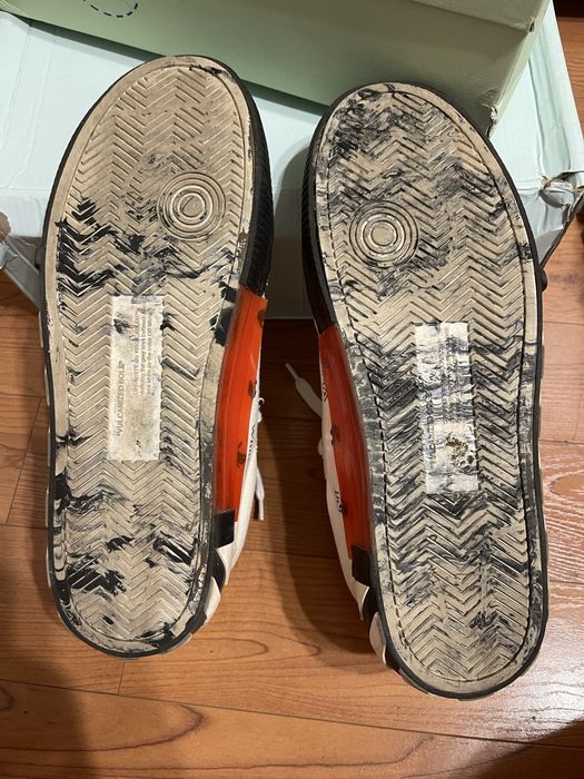 off white vulcanized sole legit
