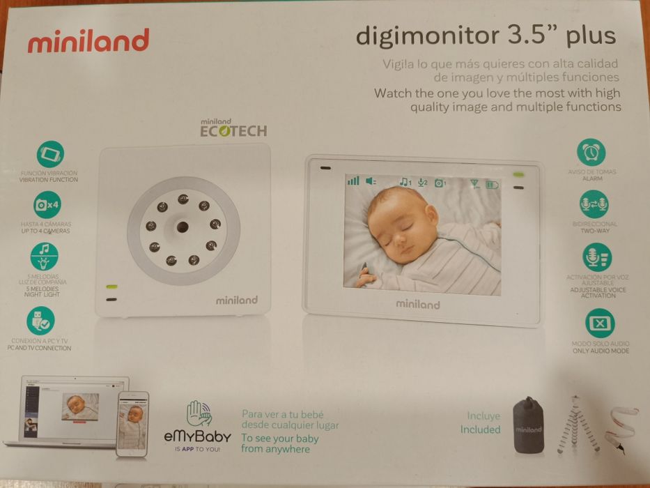 Intercomunicador Miniland Digimonitor 3.5"