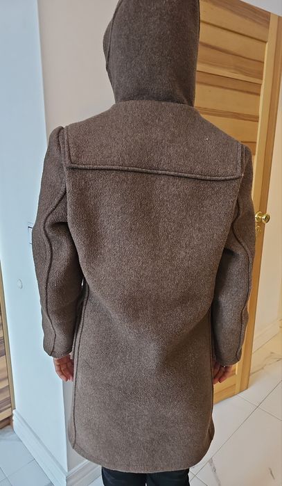 Wool duffle coat burdysówka płaszcz prochowiec wełniany greenfields en