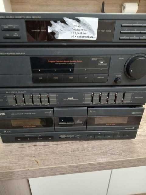 Wieża stereofoniczna JVC