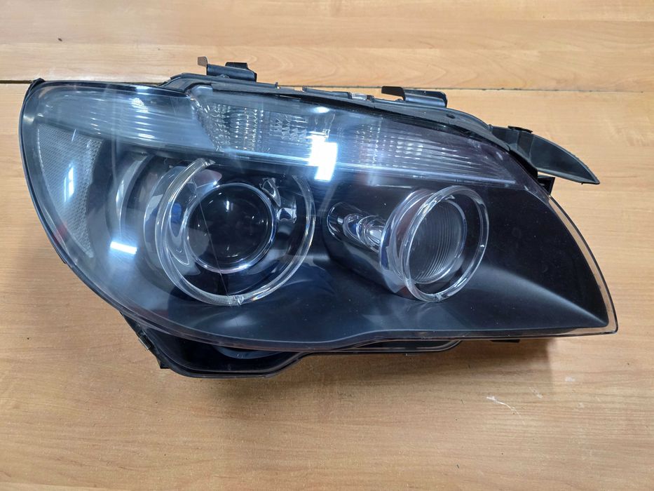 BMW 7 E65 E66 LIFT LCI Lampy Przód Prawa Lewa Xenon Komplet Stan BDB
