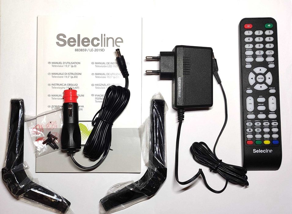 Televisão TV LED LCD 19.5 Polegadas 12V 230V