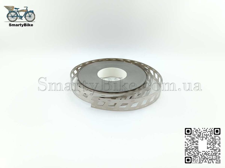 Стрічка з нікелевим покриттям для зварювання акумуляторів 8*0,15 (10м)