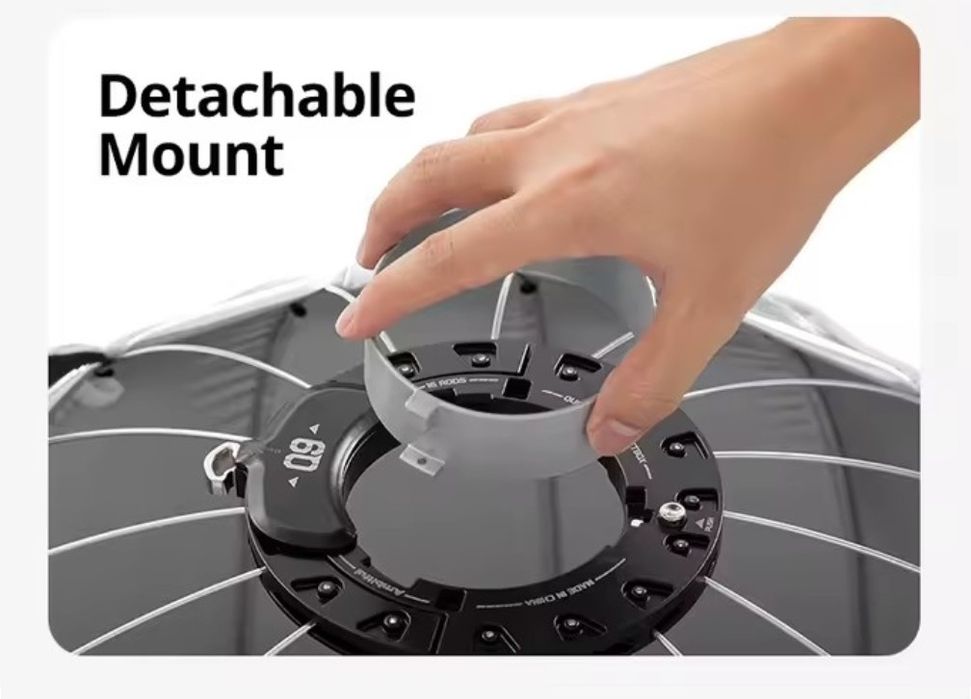 Софтбокс  параболічний октобокс Ambitful Q9 120 см з сотами godox