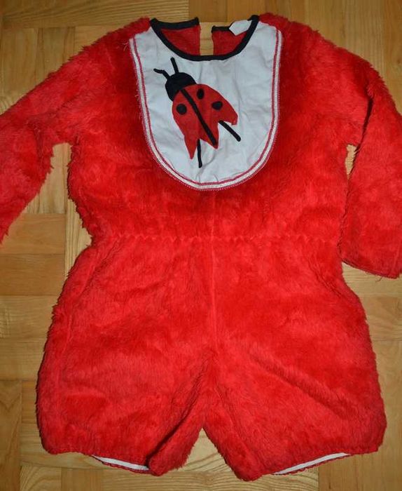 przebranie kombinezon Biedronki 10/11 L_140 cm