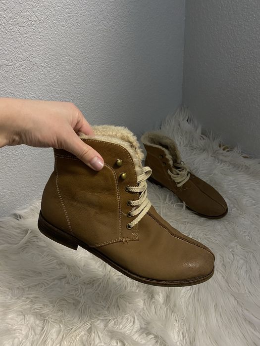 Італійські шкіряні черевички D.BIGIONI з утепленням, 38