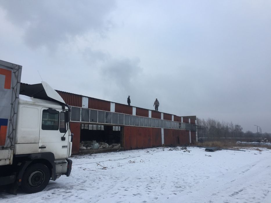 Hala / wiata stalowa używana