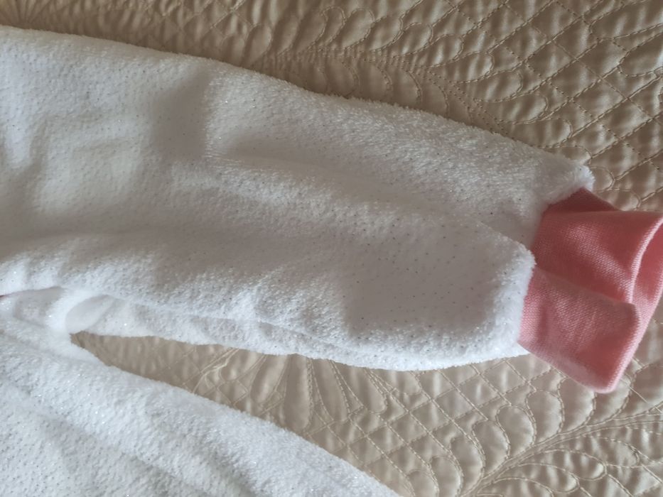 Fato pijama macacão polar gatinha novo