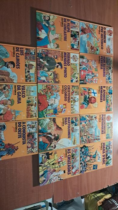 Colecção História Junior / BD RTP/ Primeiras perguntas