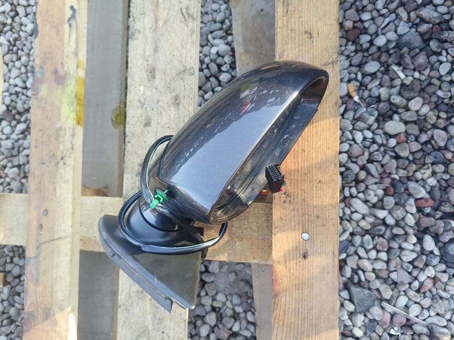 PASSAT B6 LUSTERKO PRAWE ELEKTRYCZNE EUROPA  LC8Z BRĄZOWA MOKKA