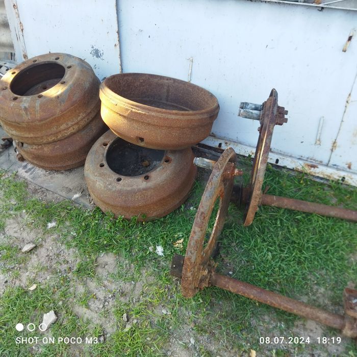 Барабан тормозной Зил,новые.