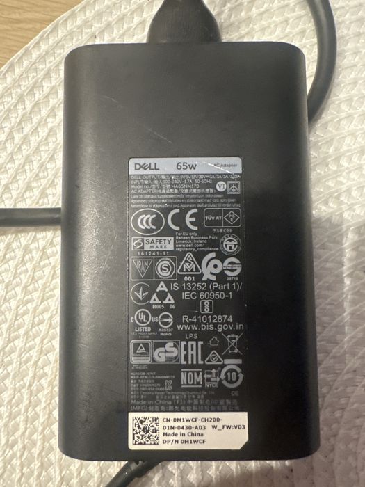 Zasilacz Dell 65W/45W USB-C