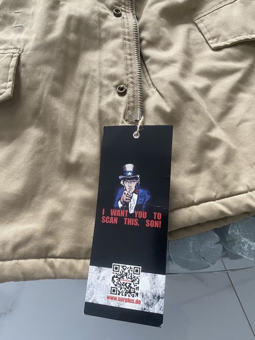 Surplus куртка Paratrooper Winter jacket Beige S