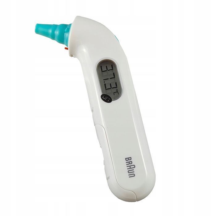 termometr elektroniczny braun thermoscan3 irt3030 biały