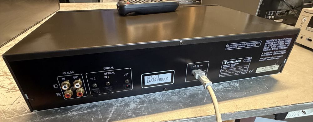 Technics sj-md150 pikot odtwarzacz minidisc