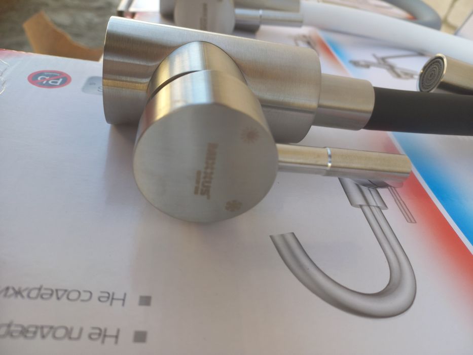 НОВИНКА! Кран/змішувач/смеситель для кухни с гибким гусаком Mixxus SUS