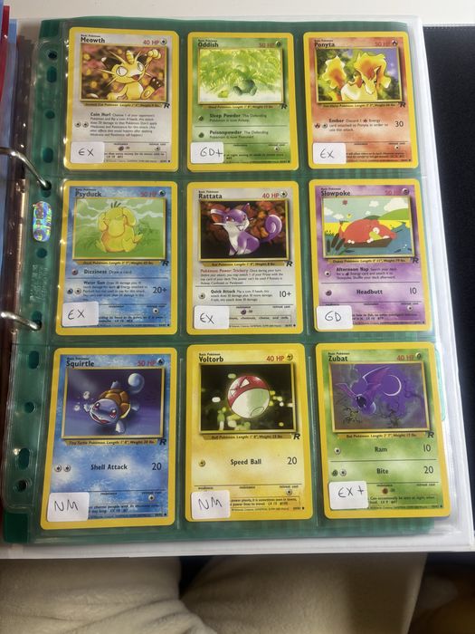 Cartas Pokemon Team Rocket