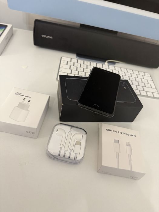 iPhone 7 128gb Jet Black + akcesoria nowe