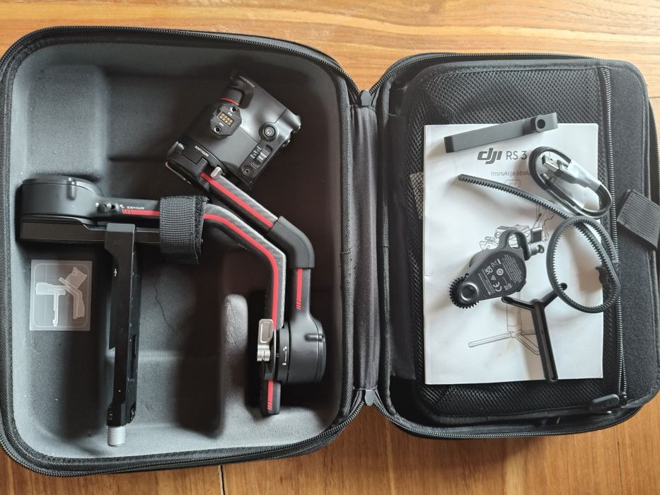 Profesjonalny stabilizator Gimball DJI rs3 pro combo