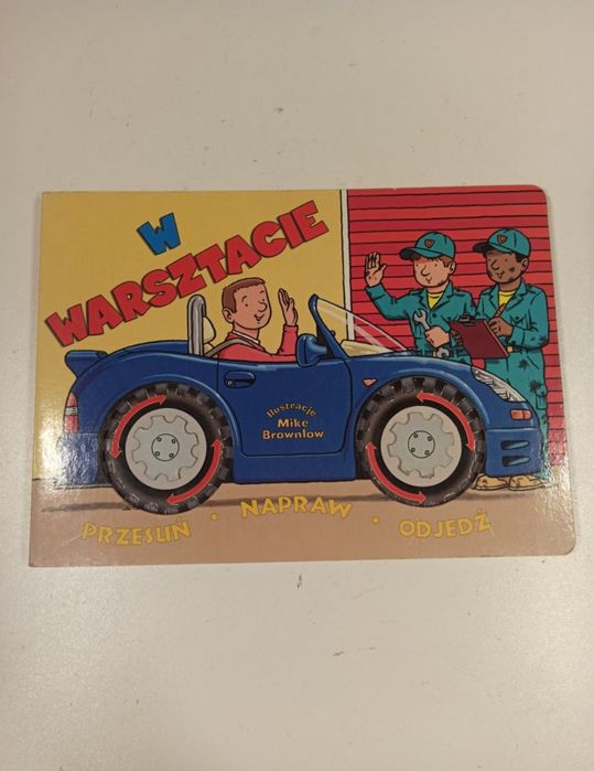 Książka ruchoma "W warsztacie "