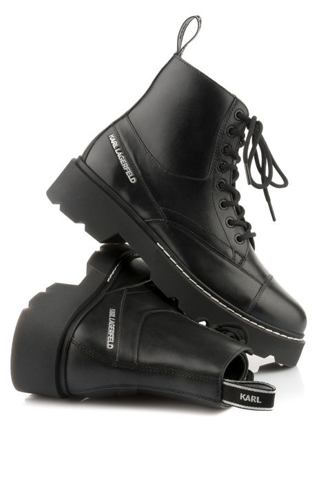 Нові шкіряні черевики Karl Lagerfeld 40р