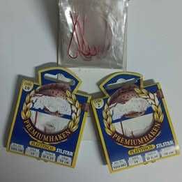 Carteiras de anzóis premium haken empatados #