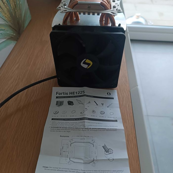 Chłodzenie CPU SILENTIUMPC Fortis HE1225 wieża AMD i INTEL + Gratis