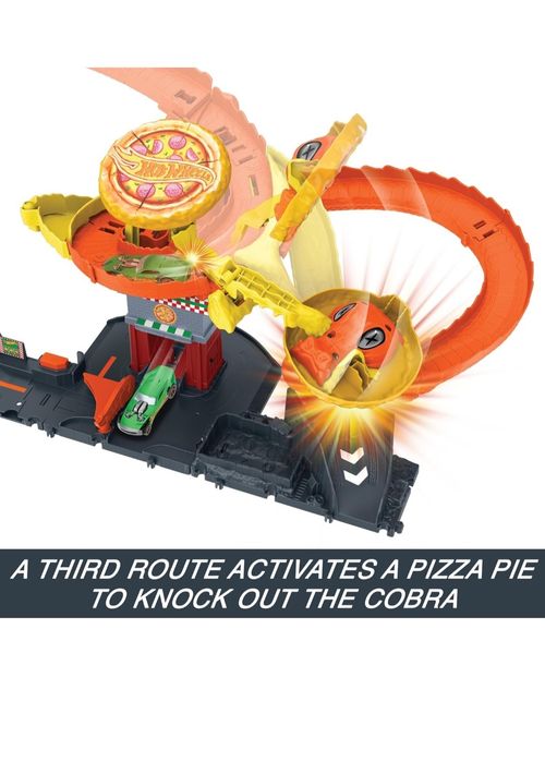 Трек Хот Вілс Атака Кобри Hot Wheels City Pizza Slam Cobra Attack