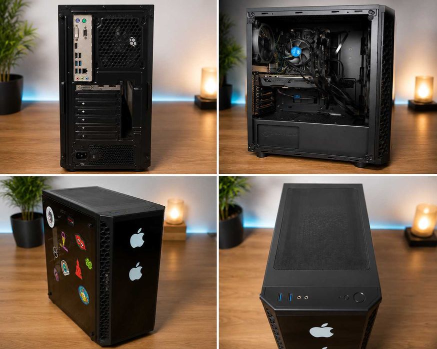Komputer Stacjonarny i5-9400F | GTX 1050 Ti 4GB | 8GB RAM | SSD 500GB + HDD 1TB | Win 10