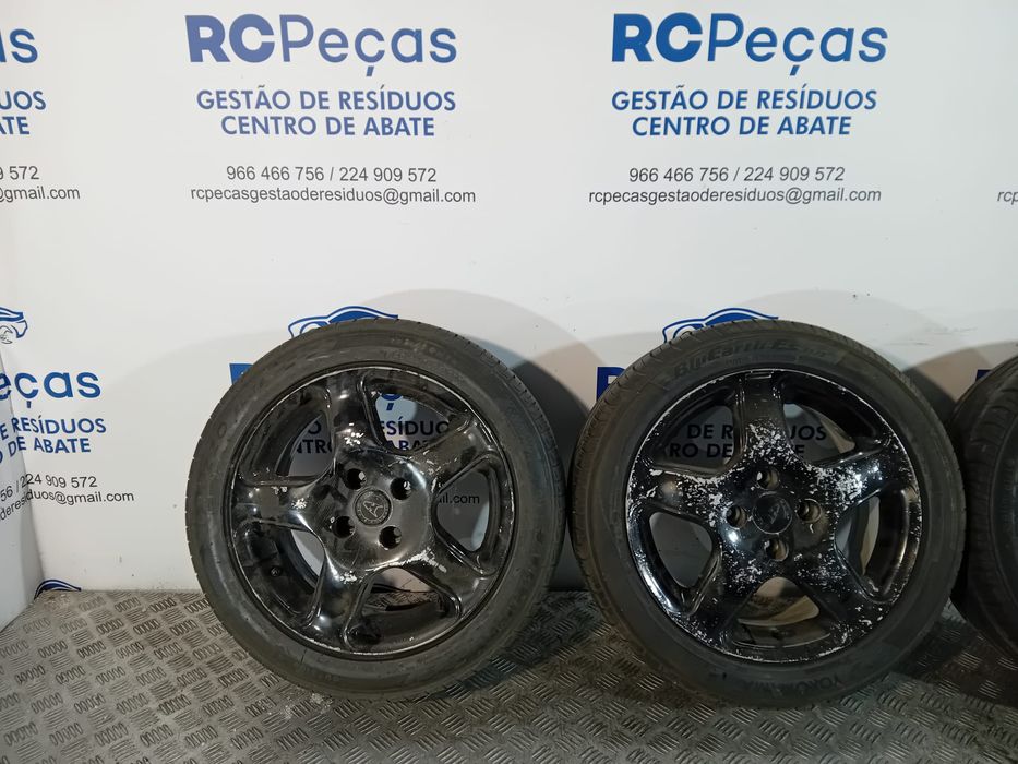 Conjunto Jantes 15 Marca Wheels 6,5Jx15H2 5x112 Original