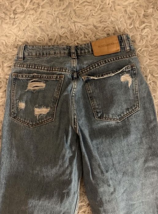 Jeansy spodnie z dziurami r cs 34 Pull&Bear
